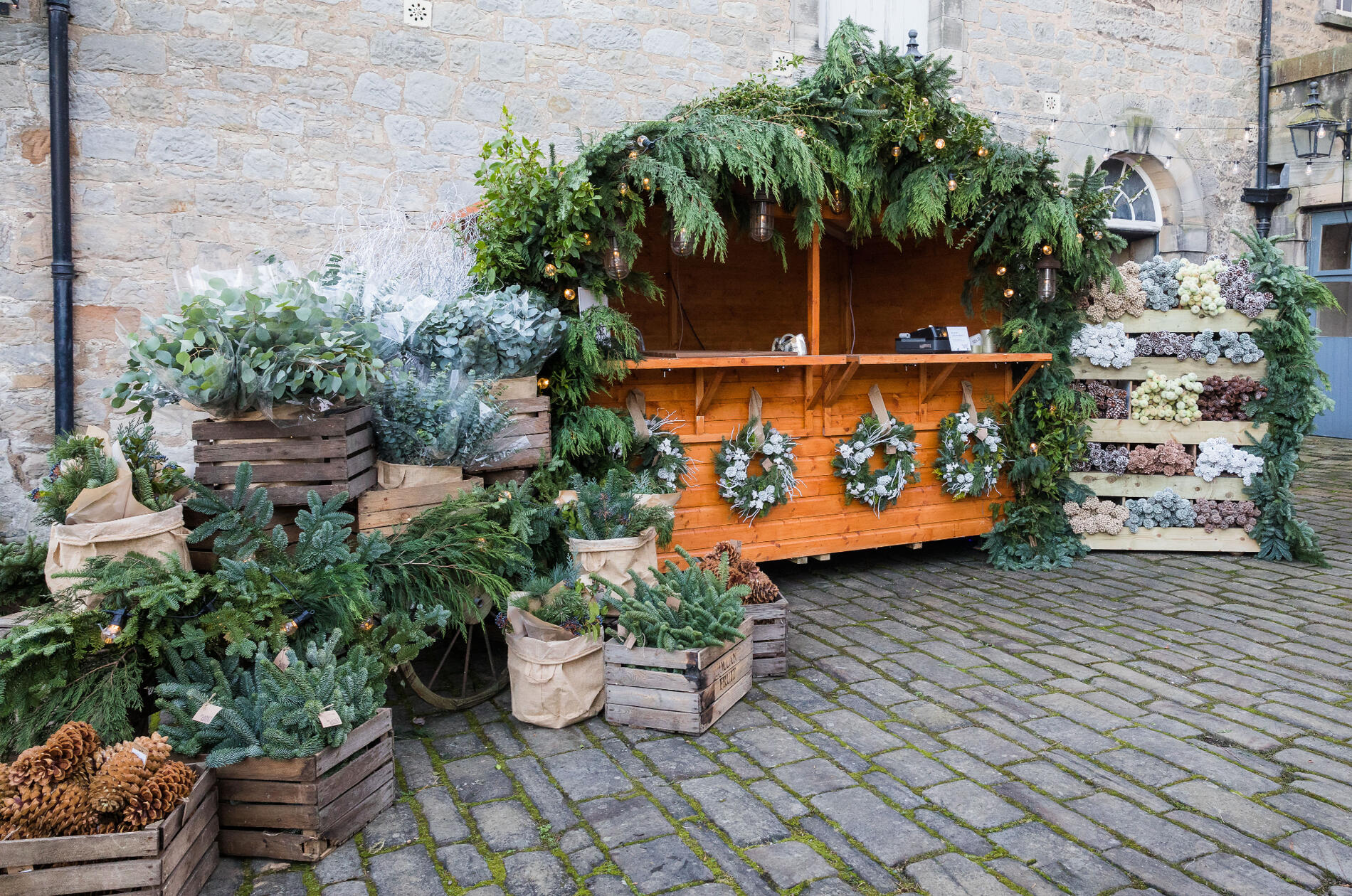 Christmas Flower Shed Christmas Flower Shed